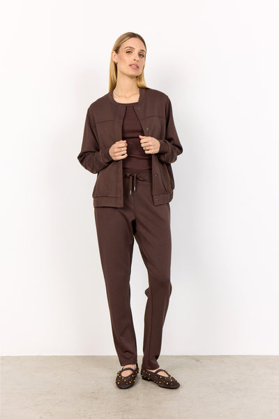 SC-BANU 225 Sweatshirt Donkerbruin