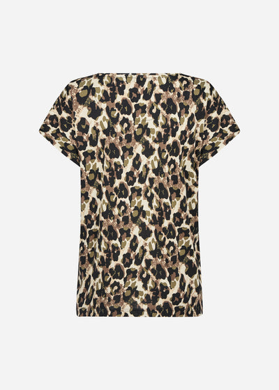 SC-FELICITY AOP 515 T-shirt Olijf
