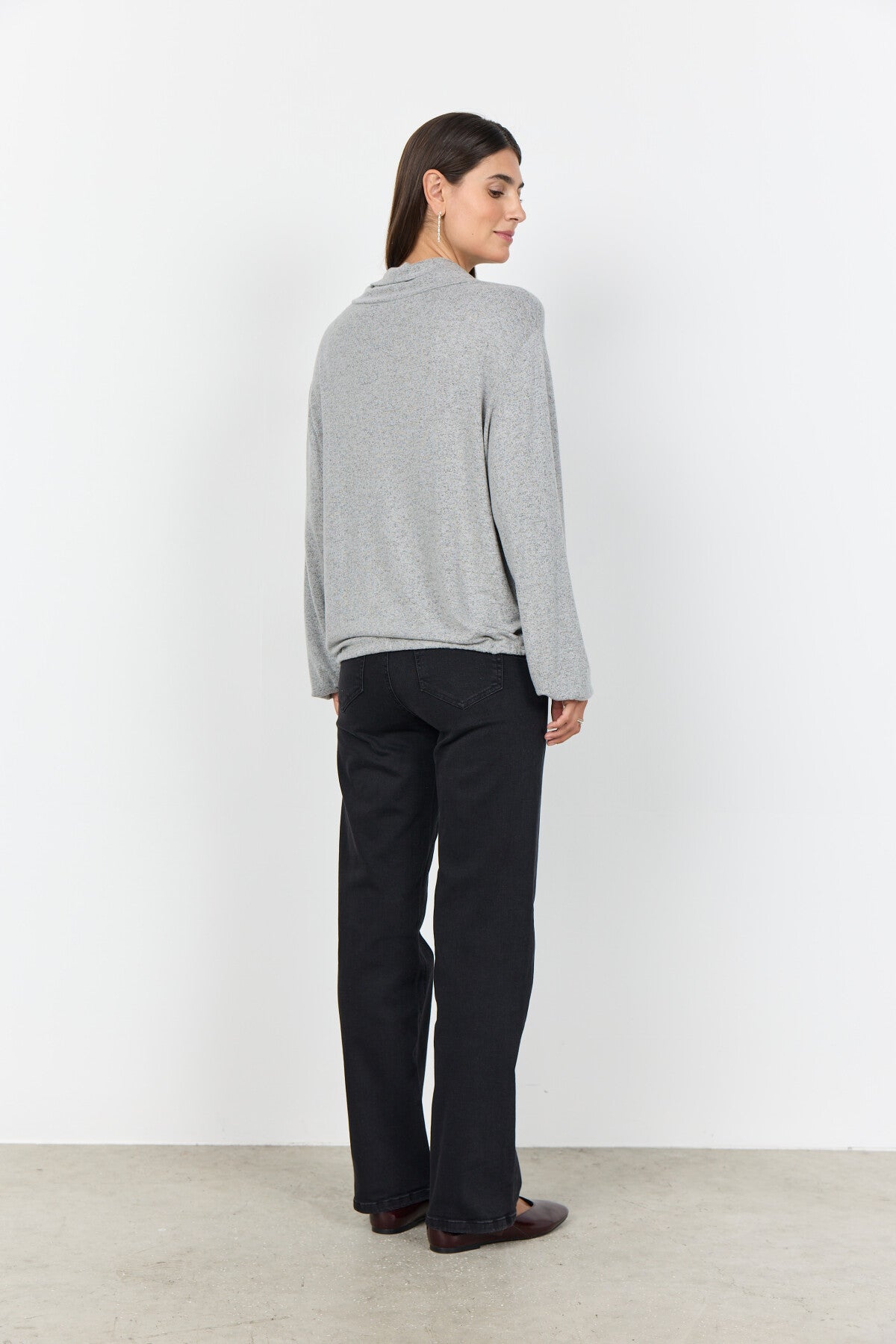 SC-BIARA 147 Blouse Grijs