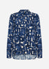 SC-VEBINA 2 Shirt Donkerblauw