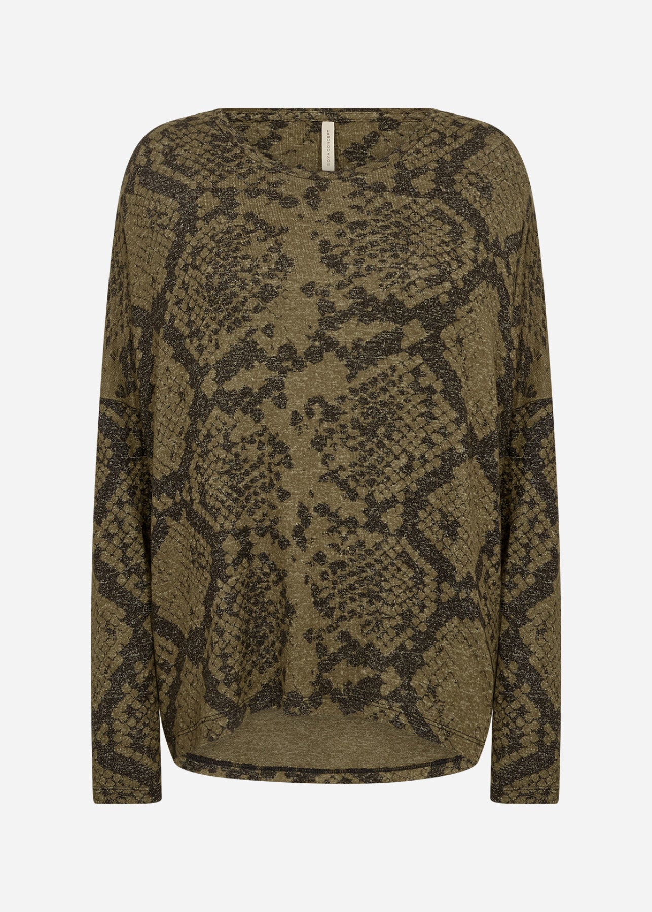 SC-BIARA AOP 145 Blouse Donkergroen