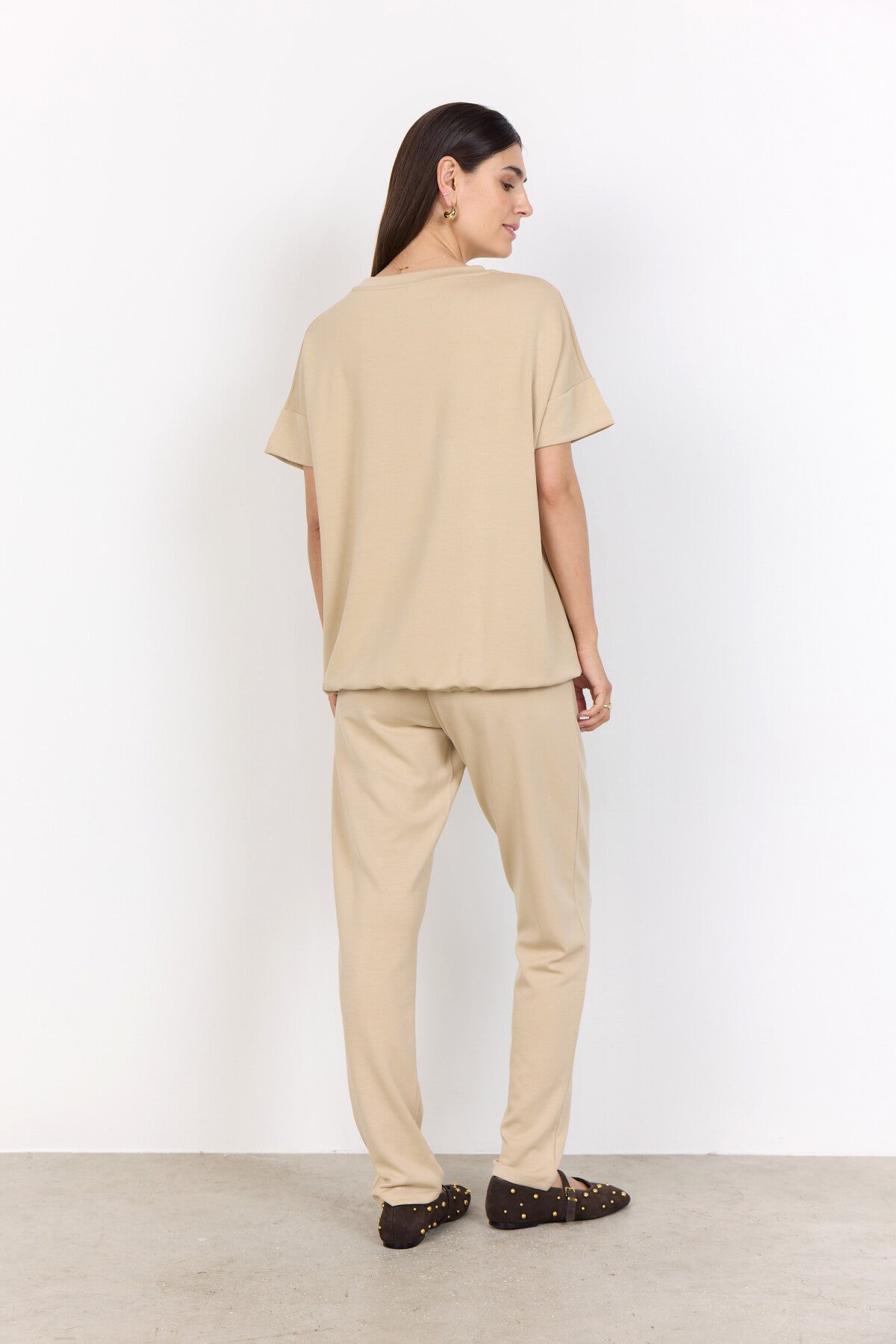 SC-BANU 184 T-shirt Zand