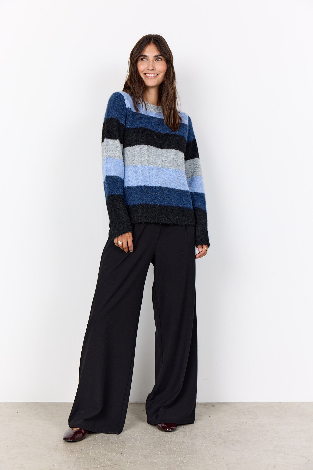 SC-ILENE 3 Trui Donkerblauw