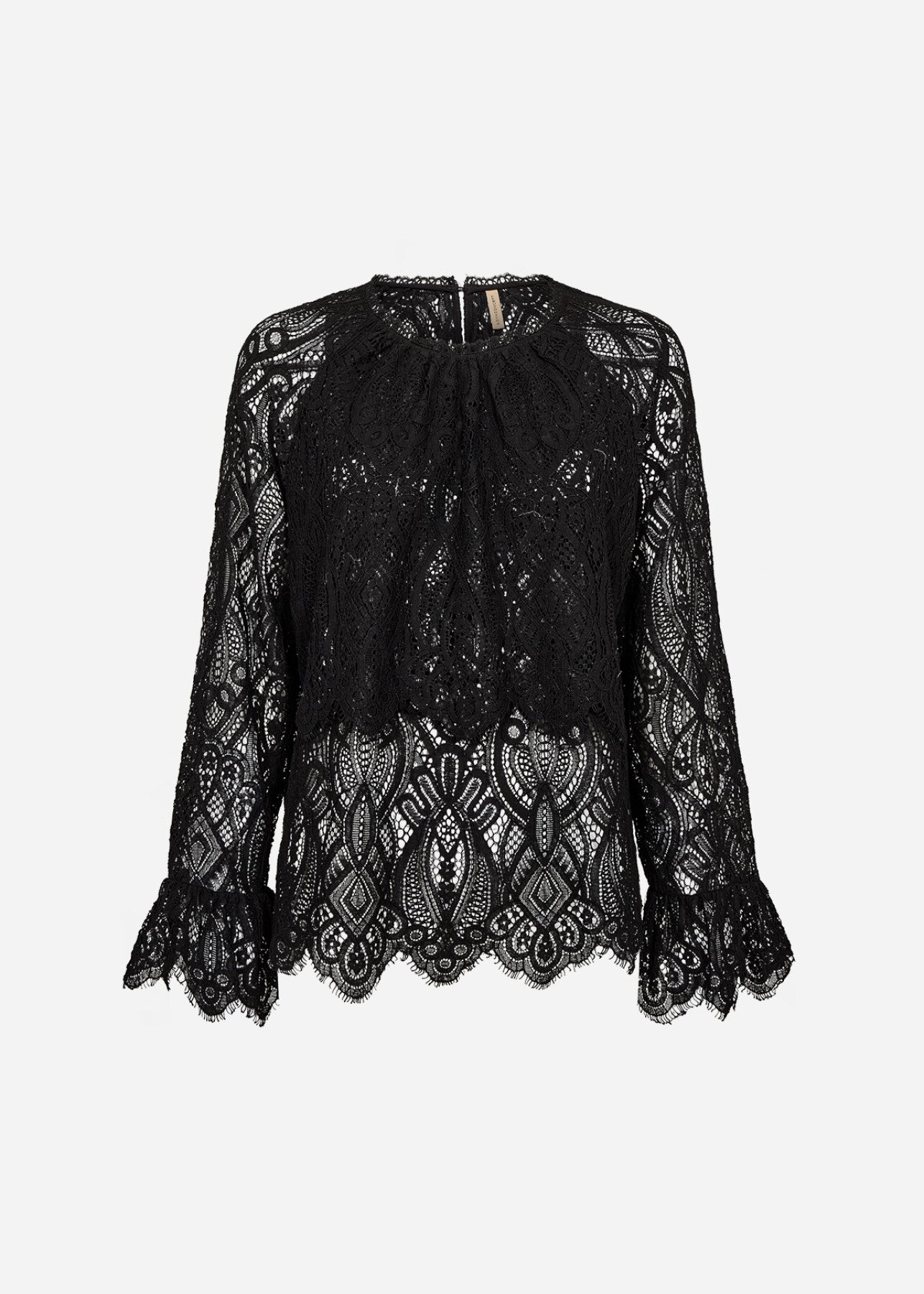 SC-VAHIDA 1 Blouse Zwart