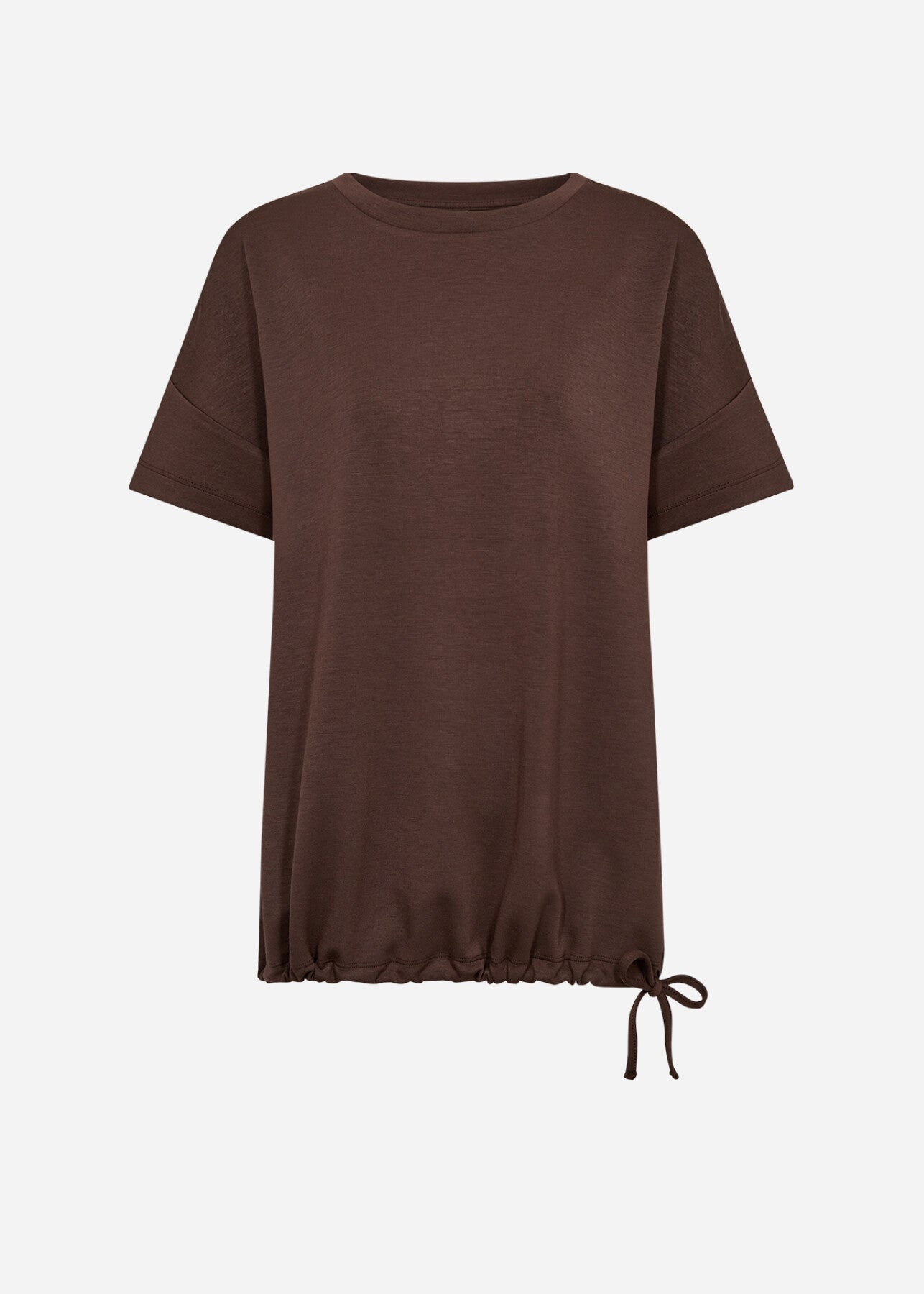 SC-BANU 184 T-shirt Donkerbruin