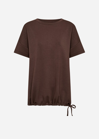 SC-BANU 184 T-shirt Donkerbruin