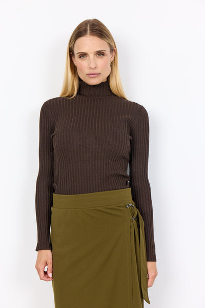 SC-DOLLIE 483 Trui Donkerbruin