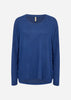 SC-BIARA 1 Blouse Donkerblauw