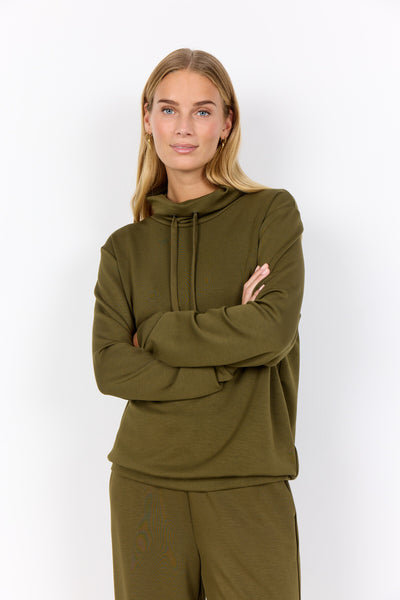 SC-BANU 125 Sweatshirt Donkergroen