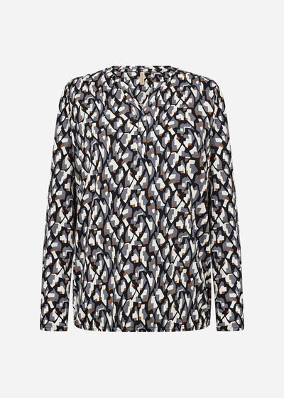 SC-FELICITY AOP 527 Blouse Zwart