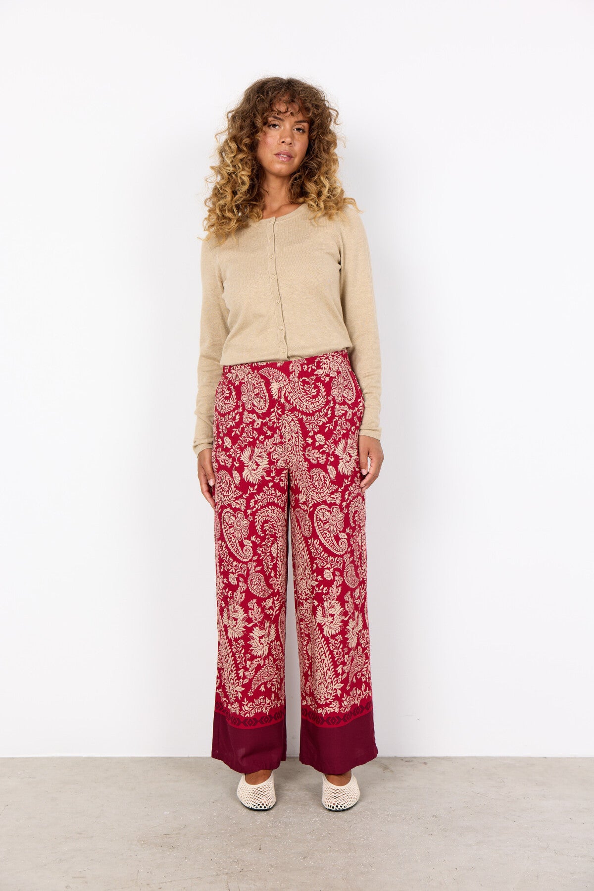 SC-VALGERDA 3-B Broek Donkerrood