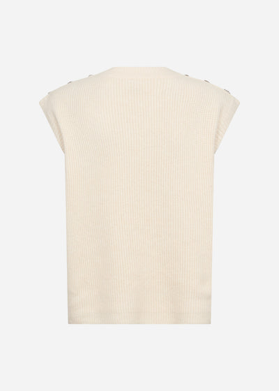 SC-AVALON 1 Gilet Crème