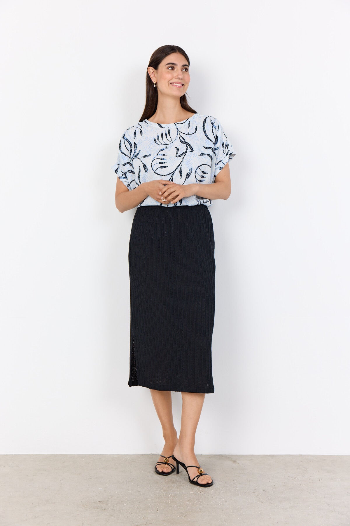 SC-SABIRA 1 Blouse Lichtblauw