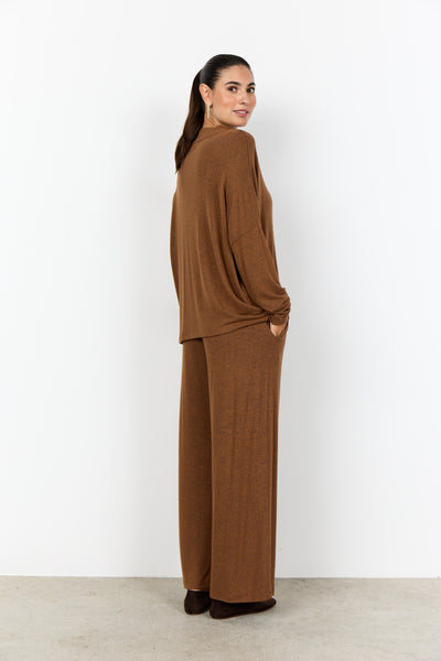 SC-BIARA 126 Blouse Bruin