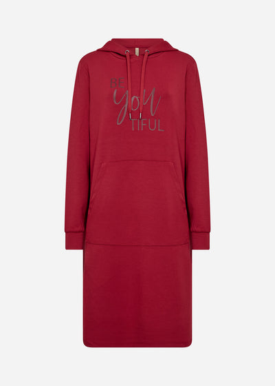 SC-BANU 259 Jurk Donkerrood