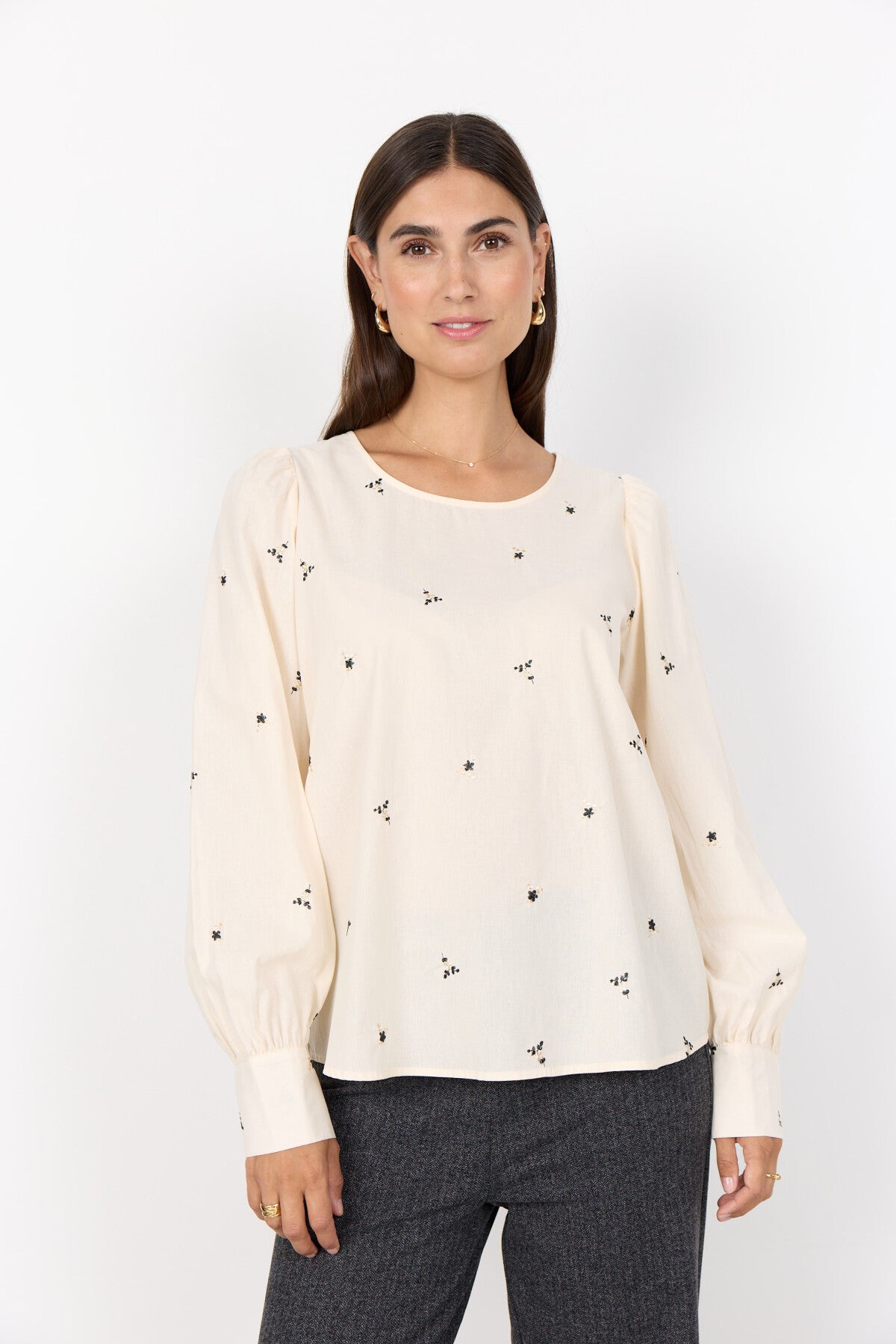 SC-VIBEN 2 Blouse Crème