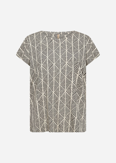 SC-FELICITY AOP 513 T-shirt Zwart