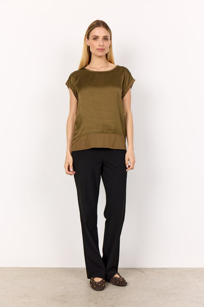 SC-THILDE 6 T-shirt Olijf
