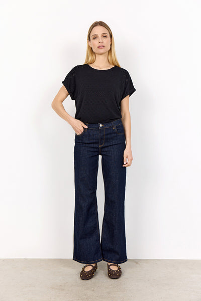 SC-SATINE 2 T-shirt Zwart