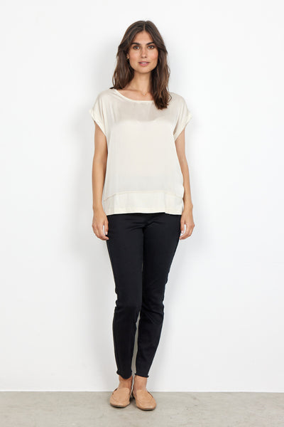 SC-THILDE 6 T-shirt Crème