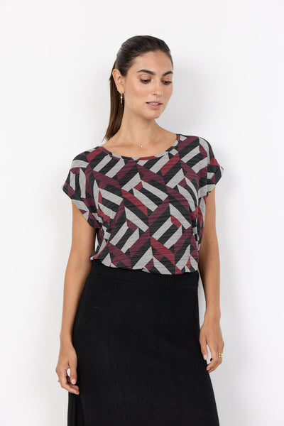 SC-GALINA 67 T-shirt Rood