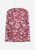 SC-FELICITY 557 Blouse Donkerrood