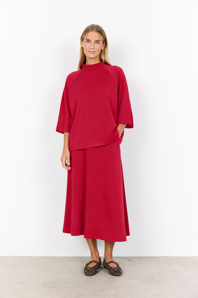 SC-BANU 261 T-shirt Donkerrood