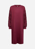 SC-BANU 346 Jurk Donkerrood