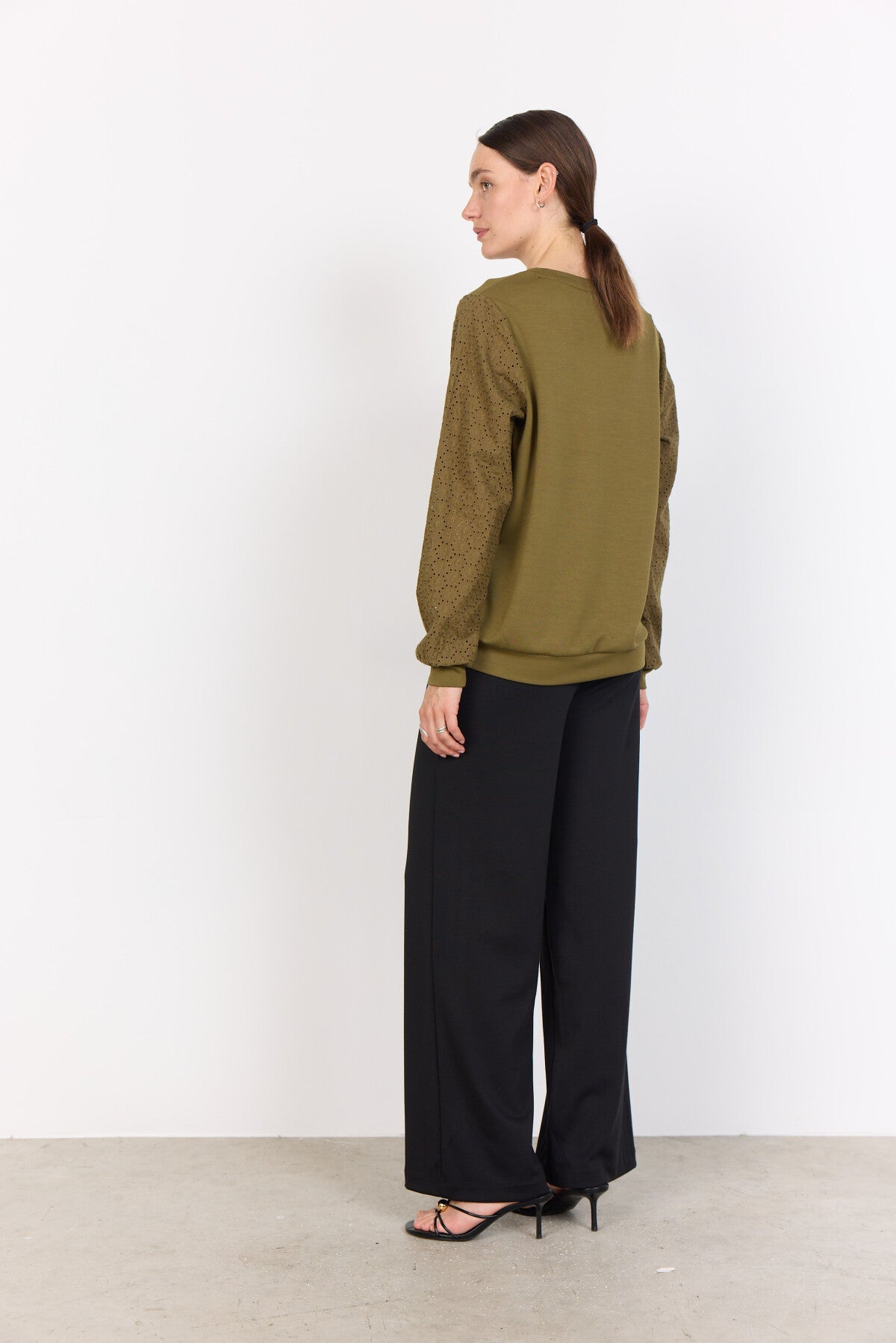 SC-BANU 247 Sweatshirt Olijf