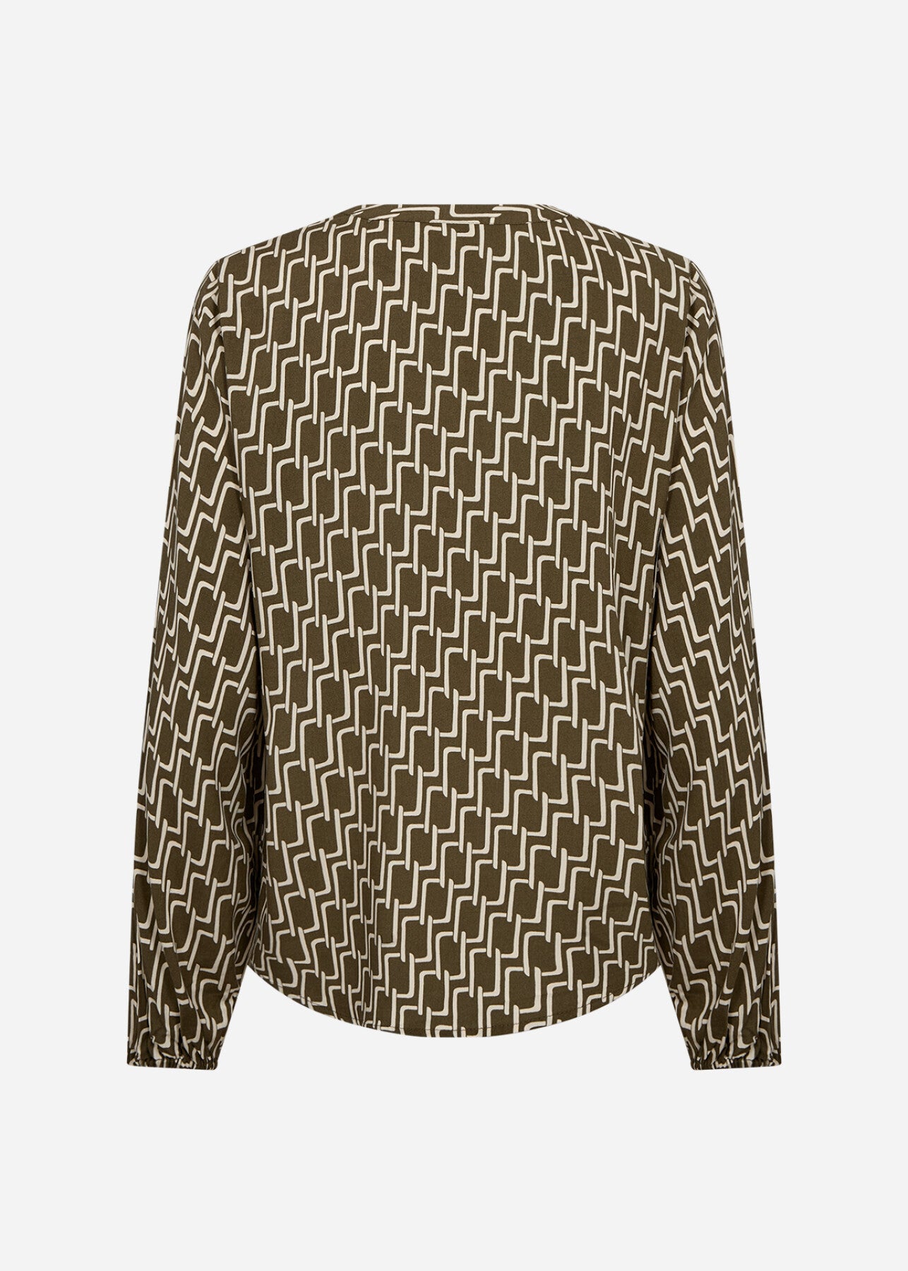 SC-VARLA 4 Blouse Donkergroen