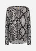SC-BIARA AOP 145 Blouse Grijs