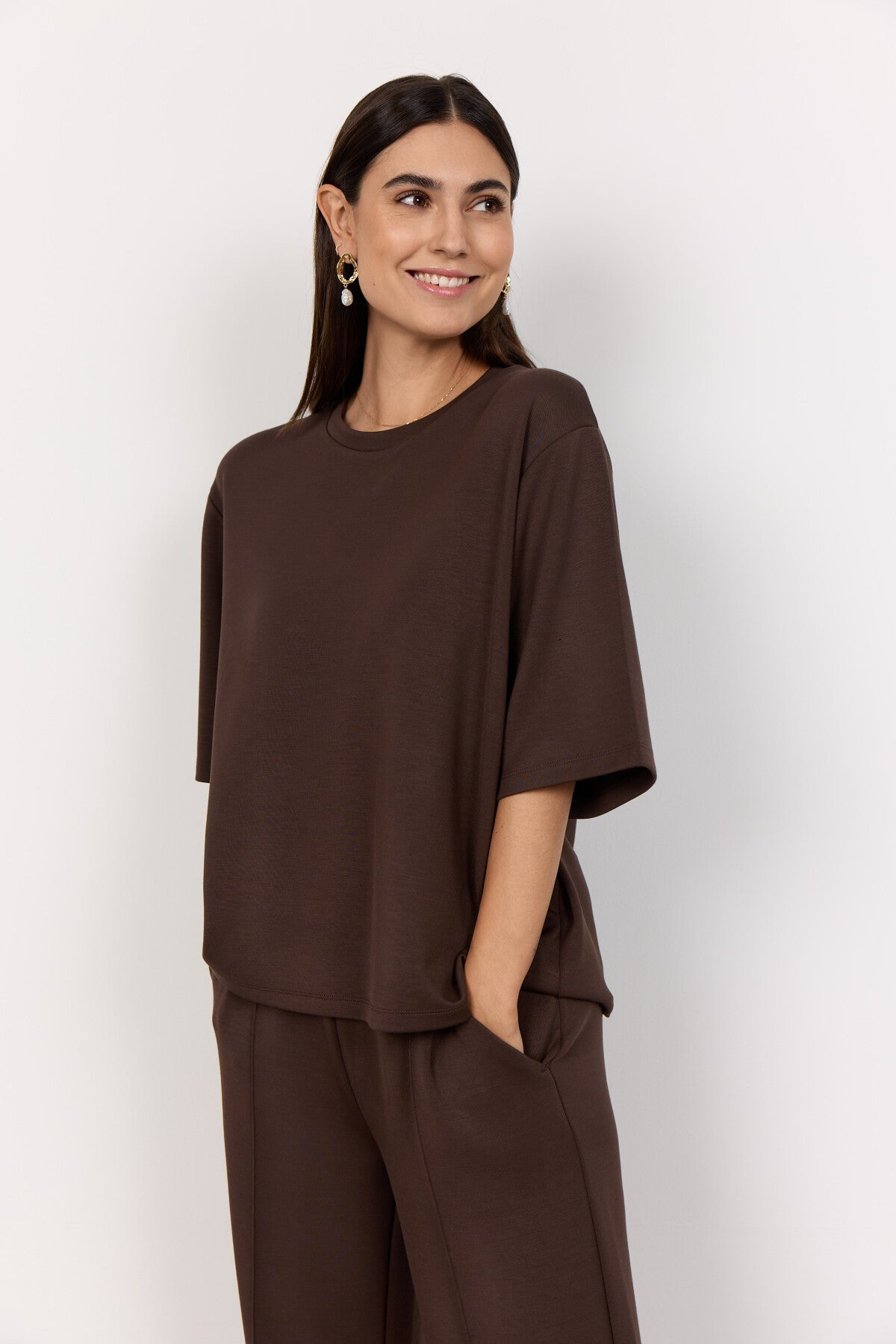 SC-BANU 231 T-shirt Bruin