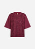 SC-BANU 345 T-shirt Donkerrood