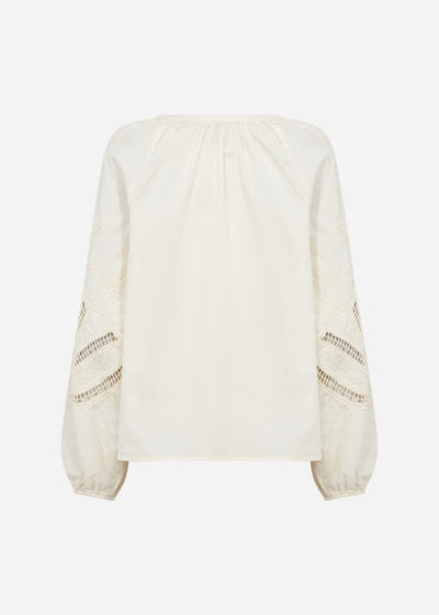 SC-CALISTE 21 Blouse Crème