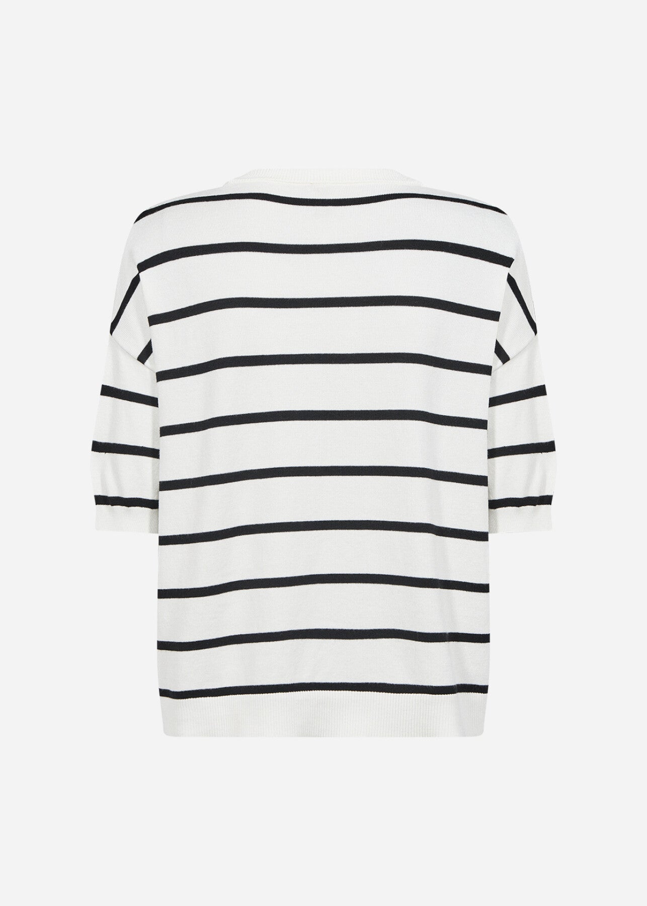 SC-DOLLIE STRIPE 794 Trui Gebroken wit