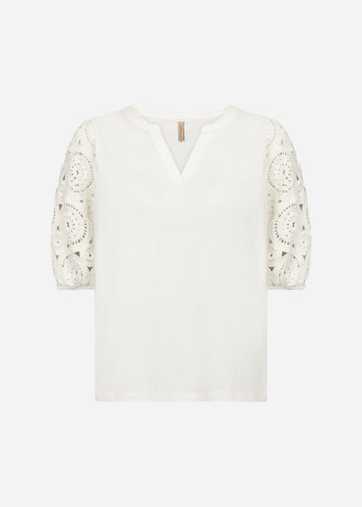 SC-SHENA 2 T-shirt Gebroken wit