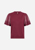 SC-DOLLIE 833 Blouse Donkerrood
