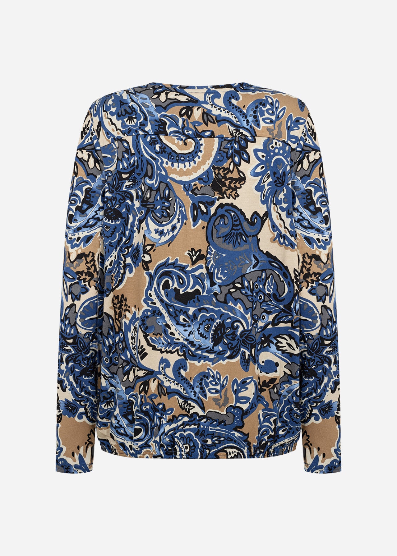 SC-FELICITY AOP 518 Blouse Donkerblauw