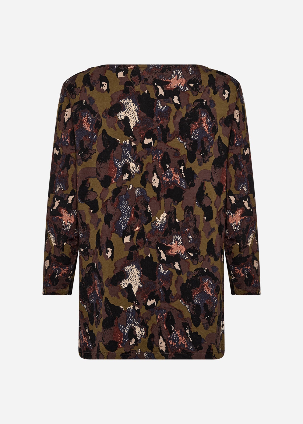 SC-MARICA AOP 342 Blouse Donkergroen