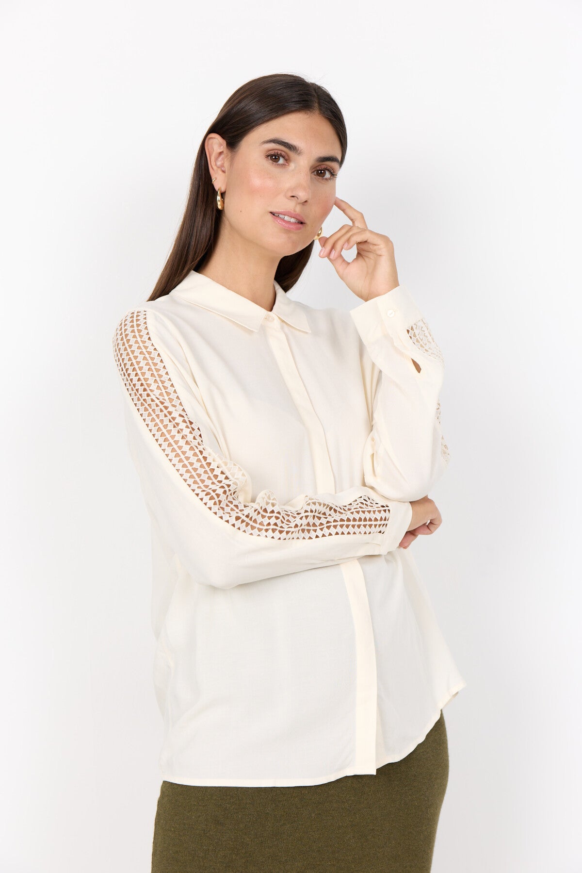 SC-RADIA 223 Shirt Crème