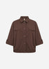 SC-SIHAM 100 Shirt Donkerbruin