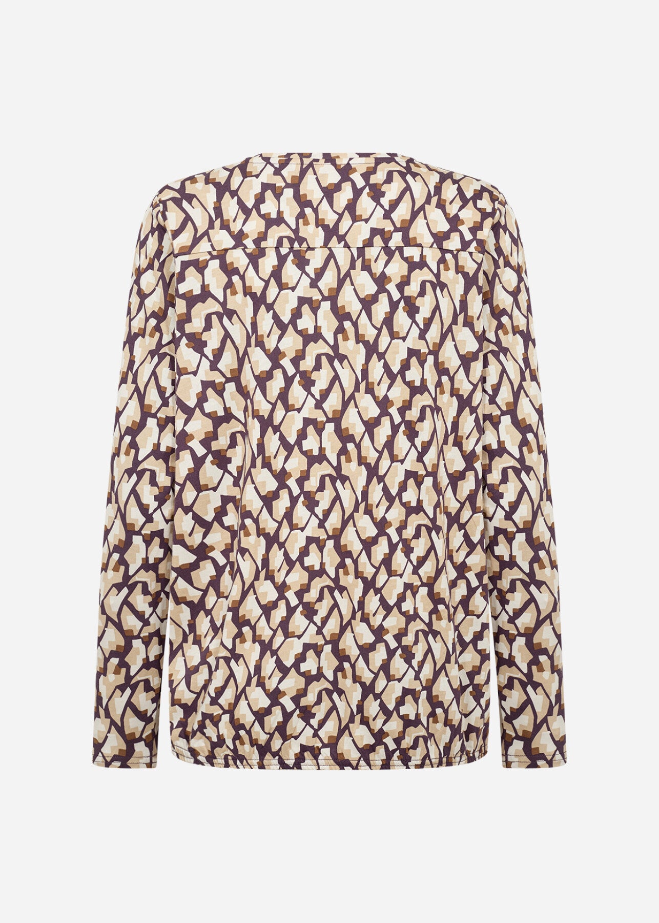 SC-FELICITY AOP 527 Blouse Paars