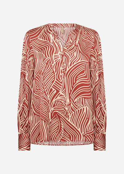 SC-SIGNORA 2 Blouse Roestrode