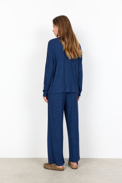 SC-BIARA 126 Blouse Donkerblauw
