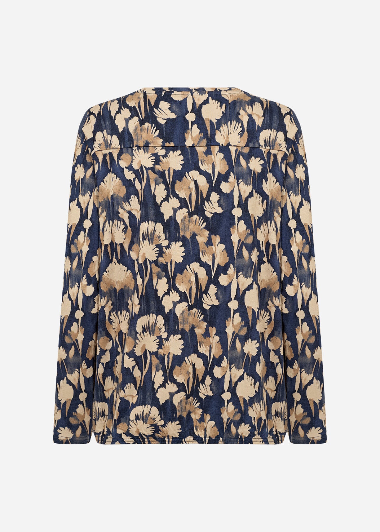 SC-FELICITY AOP 525 Blouse Donkerblauw