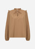 SC-NETTI 108 Blouse Donker zand