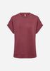 SC-BANU 245 T-shirt Donkerrood
