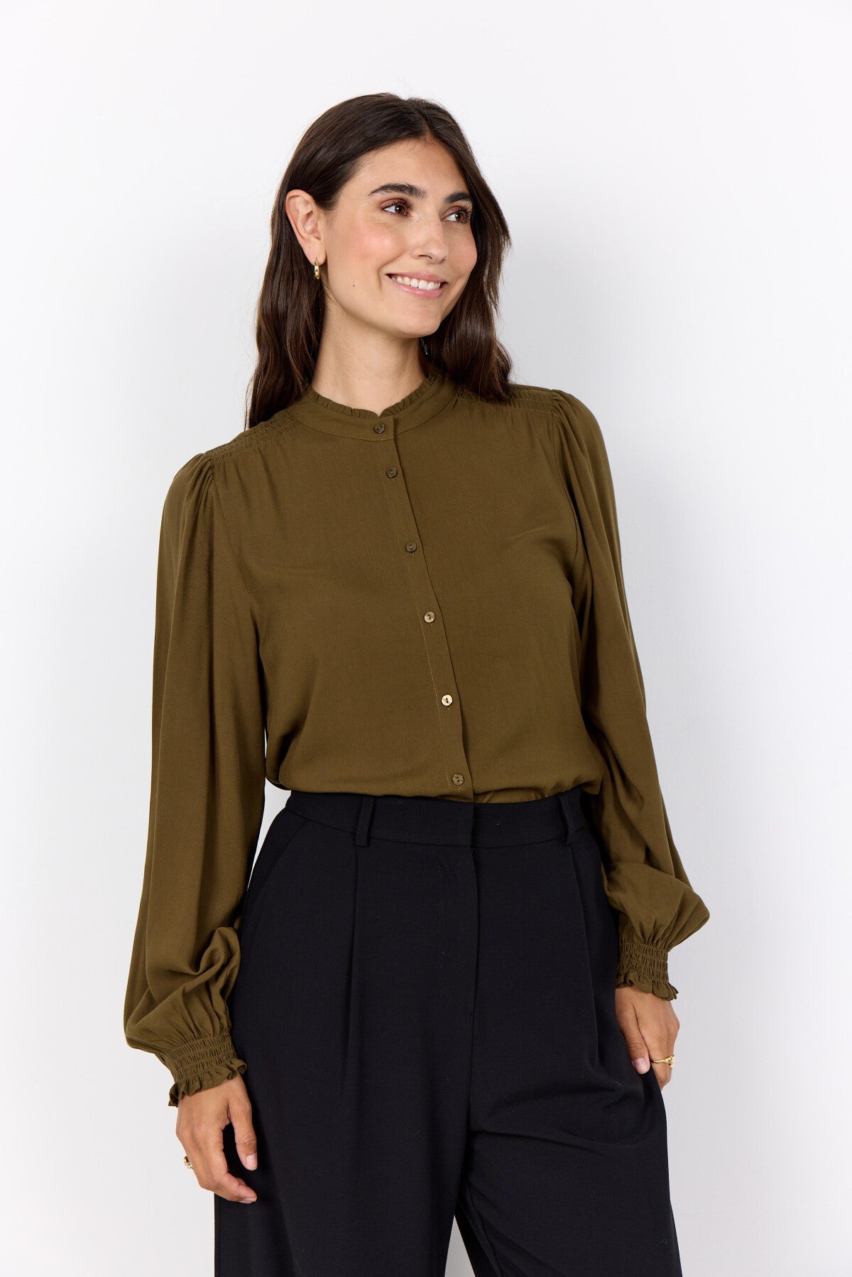 SC-RADIA 221 Shirt Donkergroen
