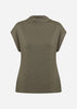 SC-BANU 314 Blouse Donkergroen