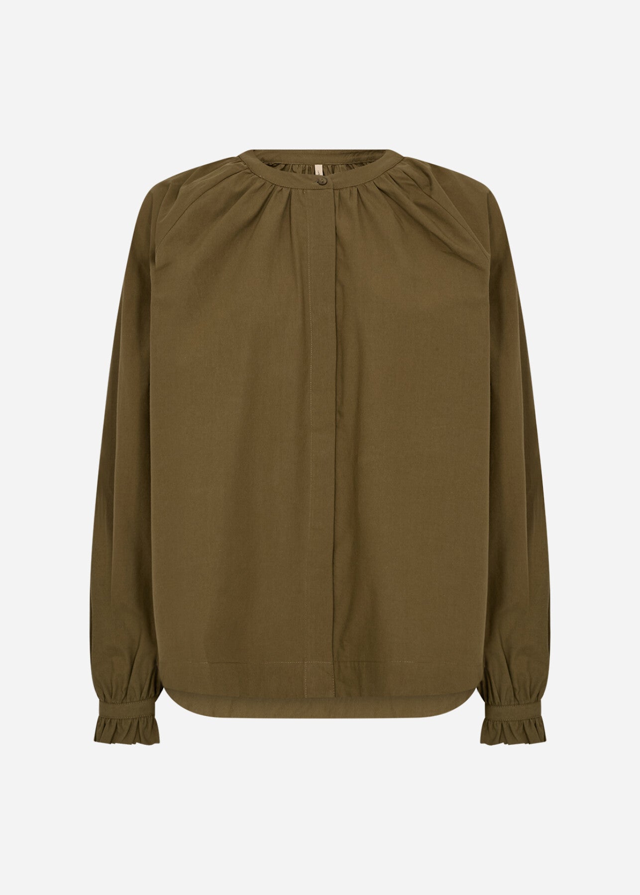 SC-RACHELLE 8 Shirt Donkergroen